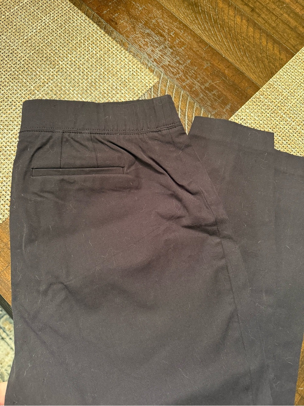 Talbots Purple Skinny Ankle Curvy Chinos